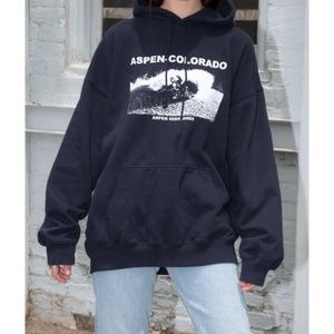 Brandy Melville CHRISTY ASPEN COLORADO HOODIE